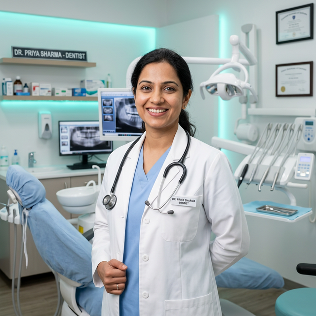 Dr. Your Name - Periodontist & Implantologist at Your Clinic Name